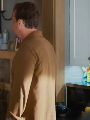 Shrinking S03 Jason Segel Brown Shirt