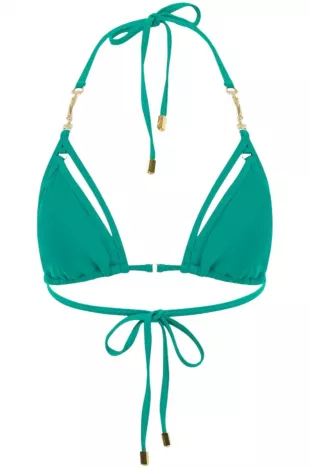 Miami Triangle Top - Emerald