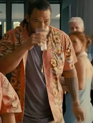 Jason Momoa The Wrecking Crew 2026 Floral Shirt