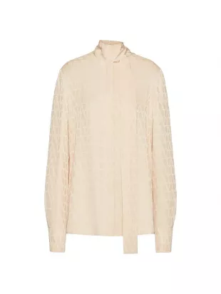 Toile Iconographe Silk Jacquard Blouse