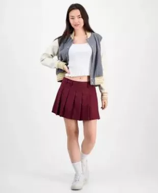 Margo Pleated Miniskirt