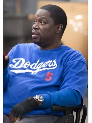 Shifting Gears Daryl Mitchell Blue Crewneck Sweatshirt