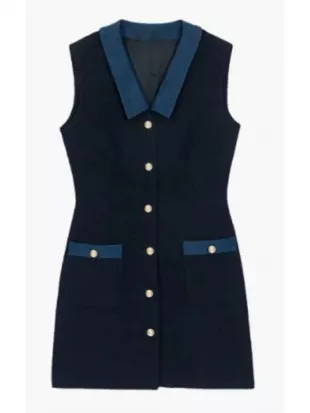 Access Hollywood 2026 Kit Hoover Denim Details Dress