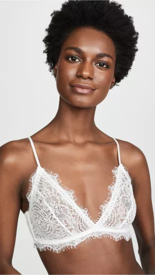 Lace Bra With Trim