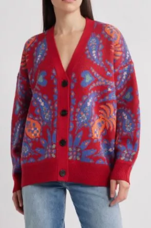Luang Paisley Cardigan