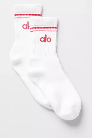 Unisex Half-Crew Throwback Sock