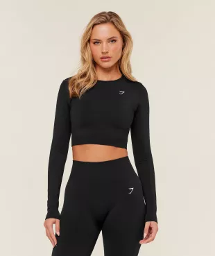 Everyday Seamless Long Sleeve Crop Top