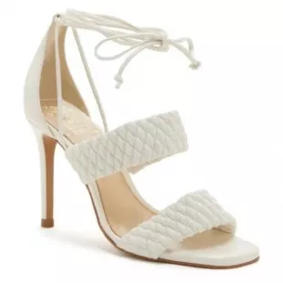Antilique Strappy Sandal In Creamy White