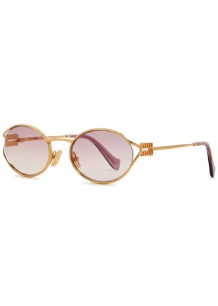 MU52YS Women's Oval Sunglasses