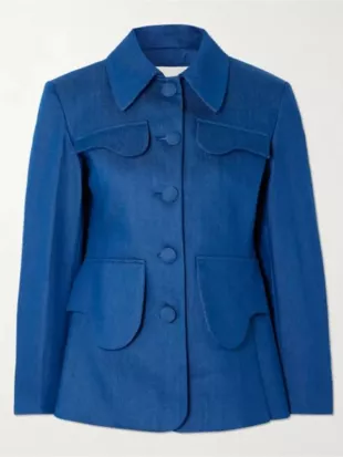 The View 2026 Sunny Hostin Button-Front Jacket