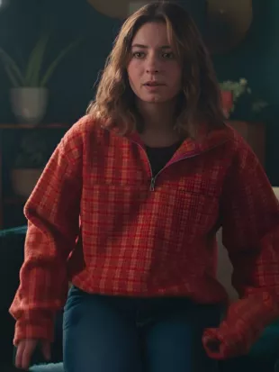 Sanctuary A Witches Tale S2 Harper Fenn Half Zip Sweatshirt