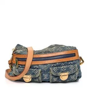 Monogram Denim Bagg
