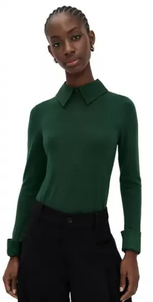 Porla Collared Sweater