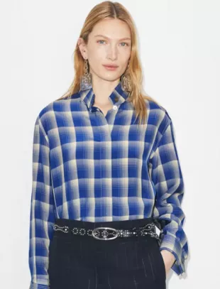 Plaid Viscose Shirt