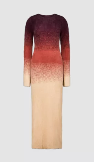 Gradient Knit Dress
