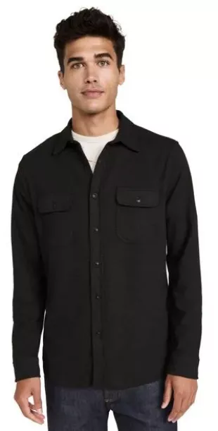 Legend Sweater Shirt - Heathered Black Twill