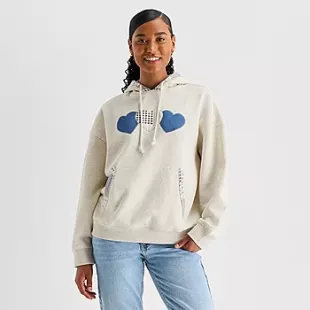 Juniors Long Sleeve Fleece Hoodie