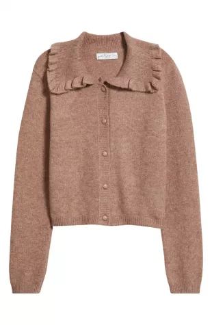 Carmello Frill Collar Cardigan