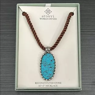 Turquoise Pendant Necklace