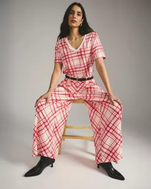 Palais Cooling Cupro Wide Leg Pant