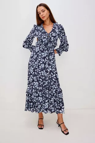 Betty dress in Navy Jasmine