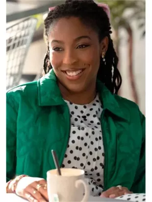 Shrinking S3 Jessica Williams Floral Quilted Jacket