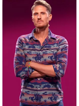 House of Villains Season 3 Tyson Apostol Western Shirt