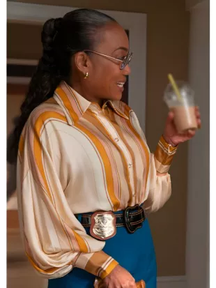Will Trent Season 4 Amanda Wagner Silk Shirt
