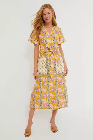Retro Multicolor Meriweather Dress