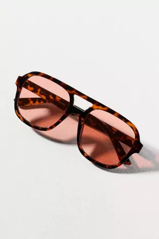 Tori Aviator Colorful Lens Sunglasses