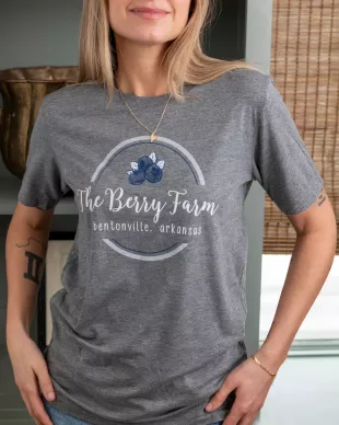 Berry Farm  T-Shirt Gray Heather