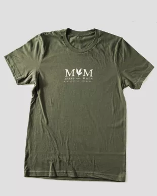 Marrs On Main Tee Military Green