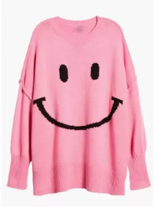 Animal Control S04 Krystal Smith Smiley Sweater