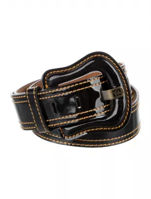 Patent Leather Belt