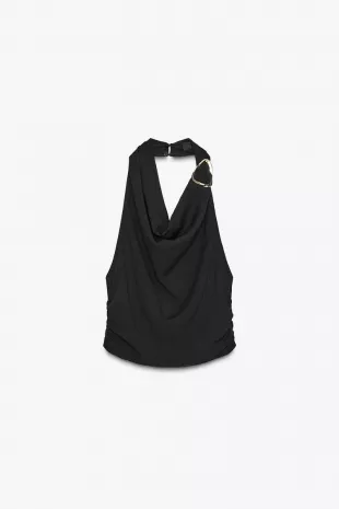 Halter Top With Hardware