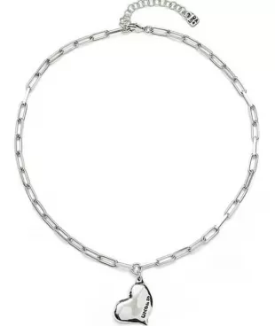 Heartbeat Necklace in Silver