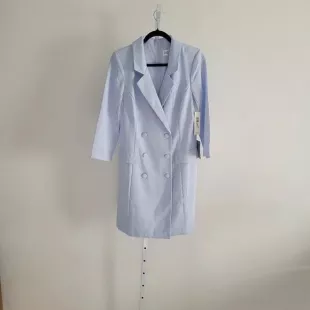 Double Breasted Tuxedo Dress