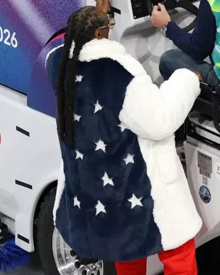 Snoop Dogg 2026 Milano Cortina Olympics Fur Coat