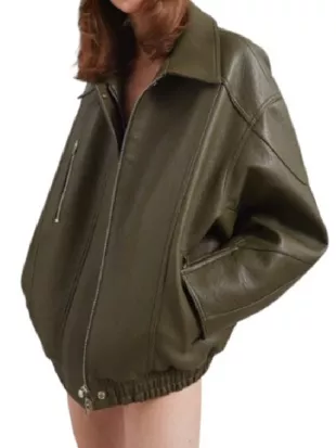 The Traitors US S04 Lisa Rinna Leather Jacket