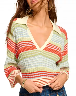 Azaria Striped Top
