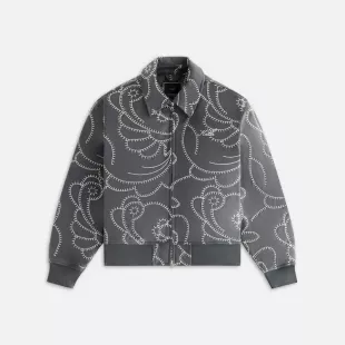 Brisa II Blanket Stitch Bomber