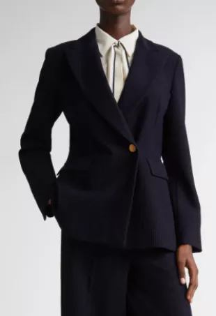 Pagano Single Breasted wool Blend Blazer