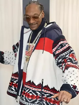 Snoop Dogg 2026 Milano Cortina Olympics Zipper Hoodie