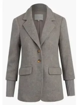 Shrinking S03 Liz Grey Blazer