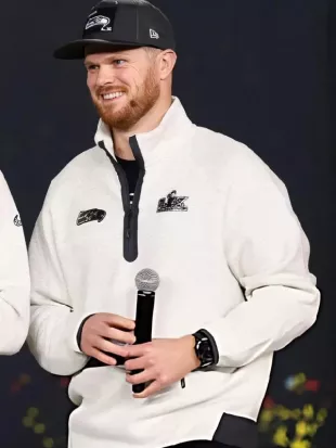 Seattle Seahawks SB LX Opening Night Half-Zip Sweatshirt