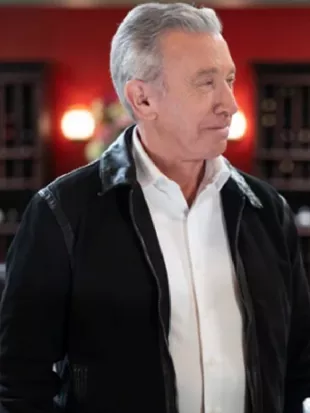 Shifting Gears S2 Tim Allen Black Suede Jacket