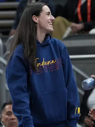 Caitlin Clark Indiana Fever Blue Pullover Hoodie