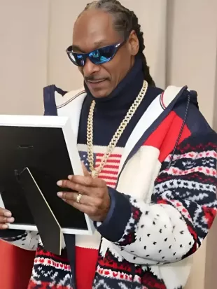 Snoop Dogg Milano Cortina Olympics 2026 Zipper Hoodie