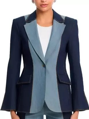 Y&R 2026 Amelia Heinle Two-Tone Blazer