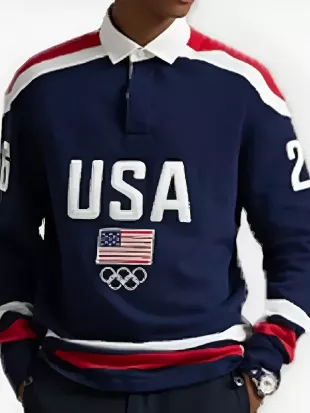 Team USA Winter Olympics 2026 Rugby Sweatshirt